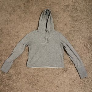 Like New Gray GymShark Crossback Hoodie Size Small